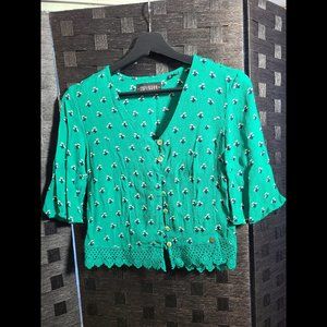 Crop top blouse US 2
